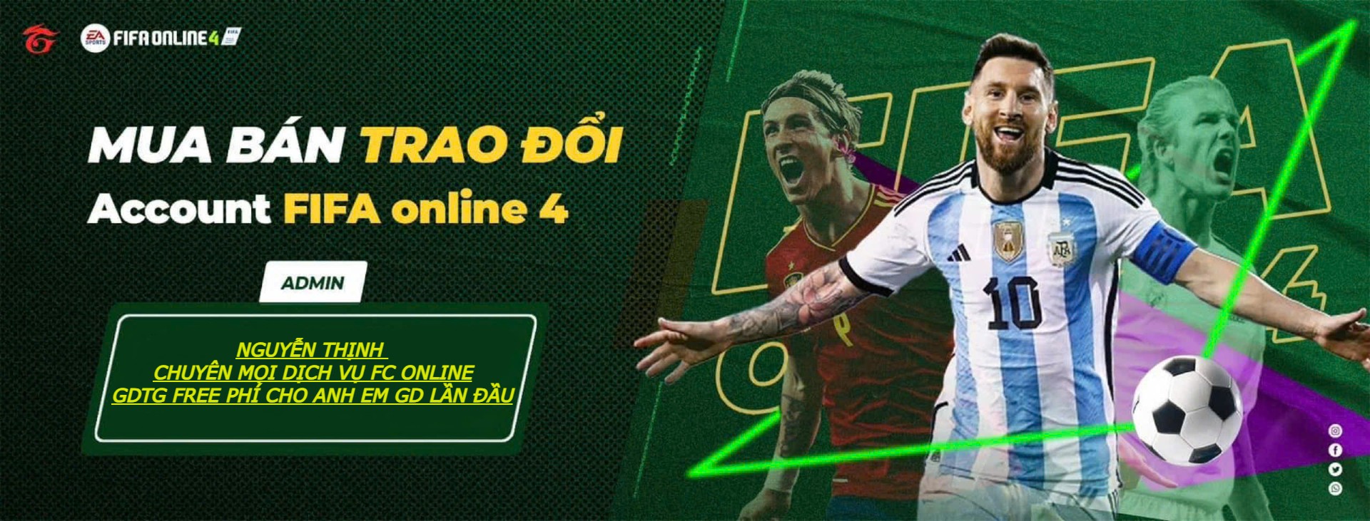 Shop Mua Bán Acc Game FC Online Uy Tín Số 1 Hàng Đầu Việt Nam